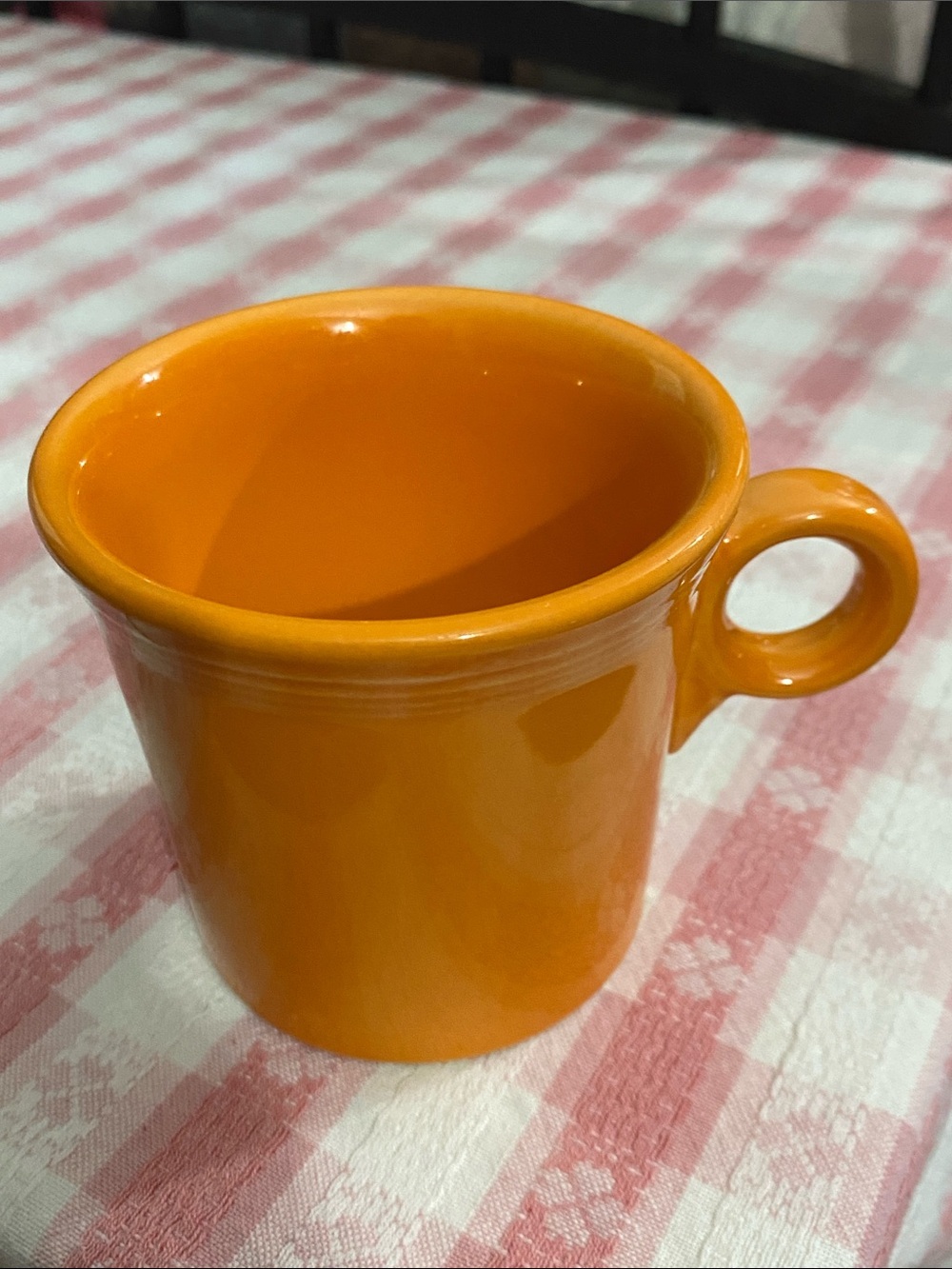Fiesta Butterscotch Orange Ceramic Coffee Mug